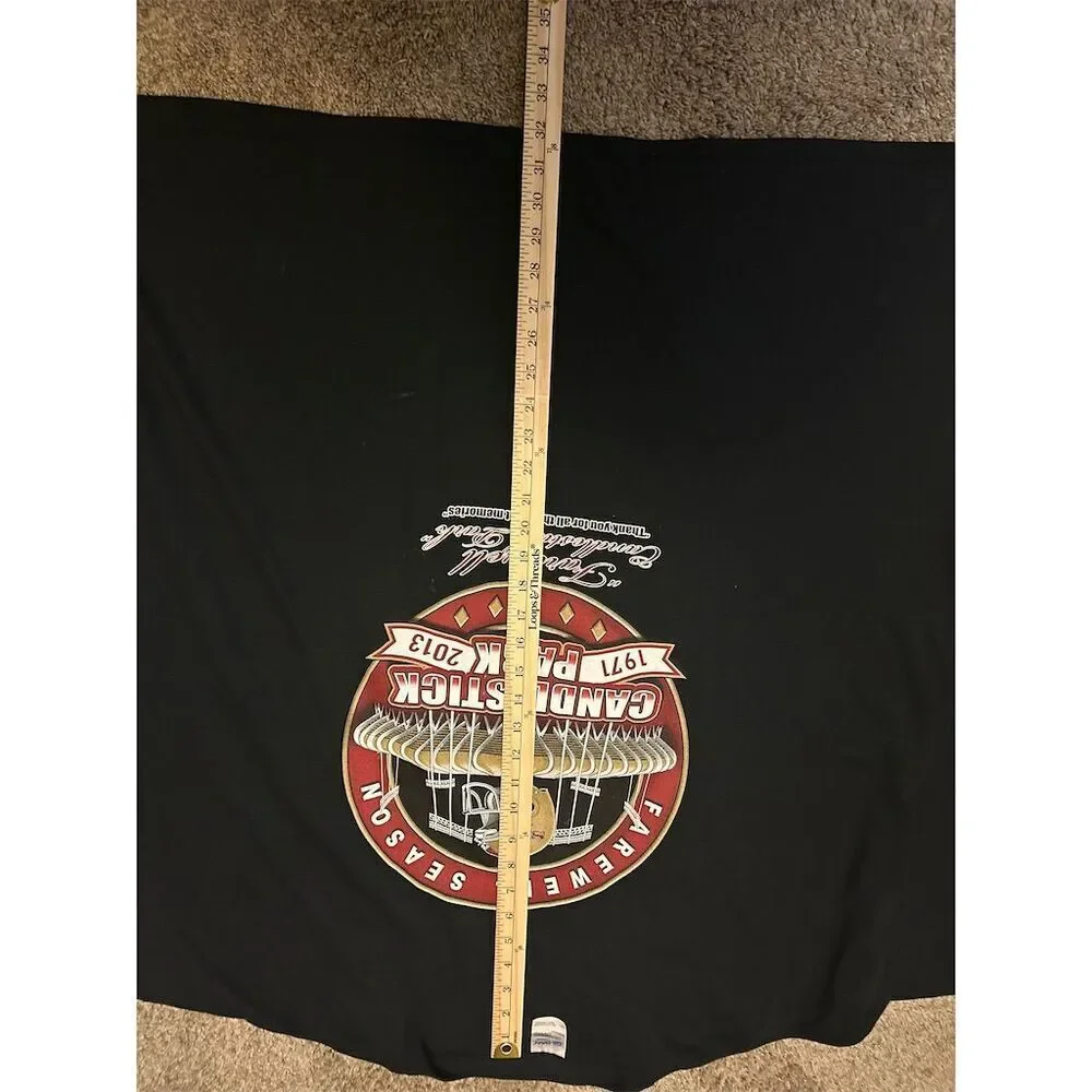 Candlestick Park Farewell Season Men's 4XL Black Graphic T-Shirt
153 - Picture 7 of 9
